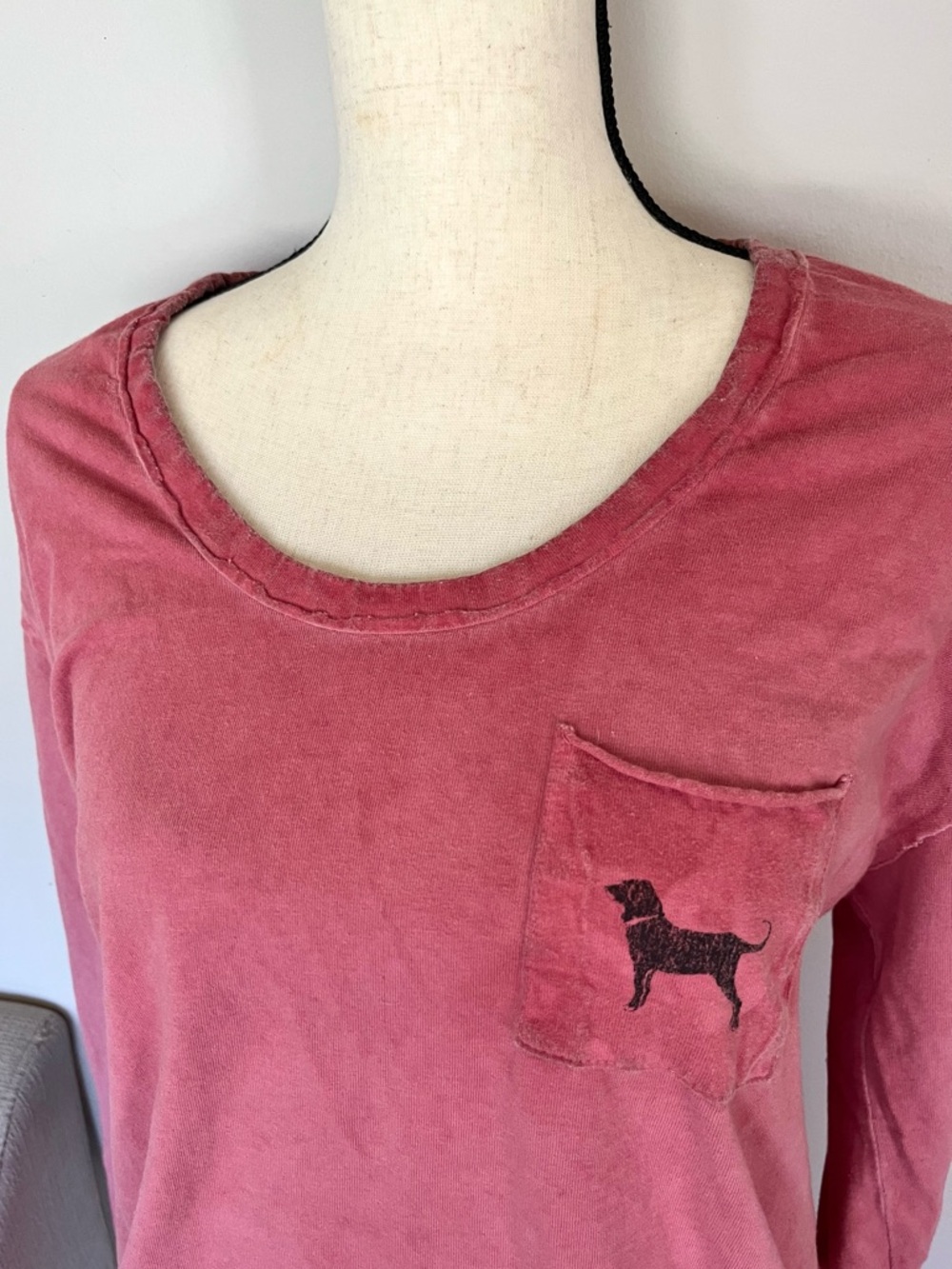Black Dog | Distressed Long Sleeve tee - Picture 3 of 10